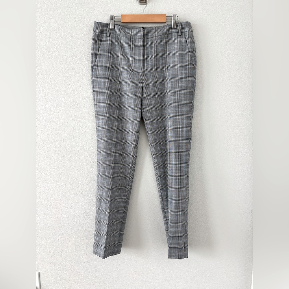 Tibi plaid trousers